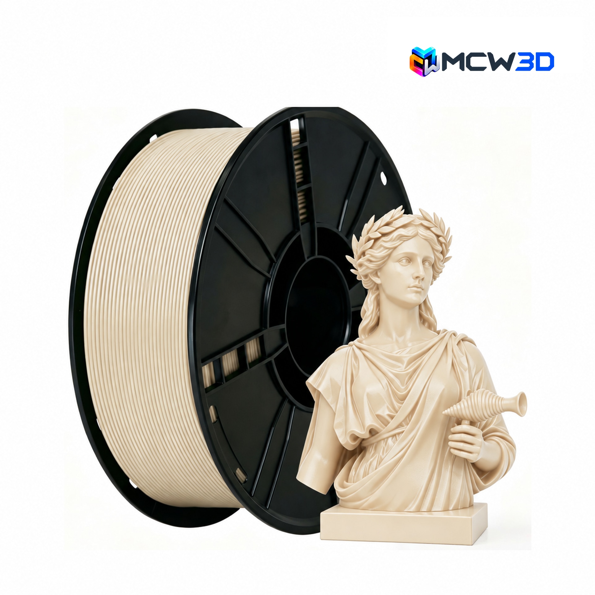 Filamento PLA 1,75 mm · 1 kg · Pêssego