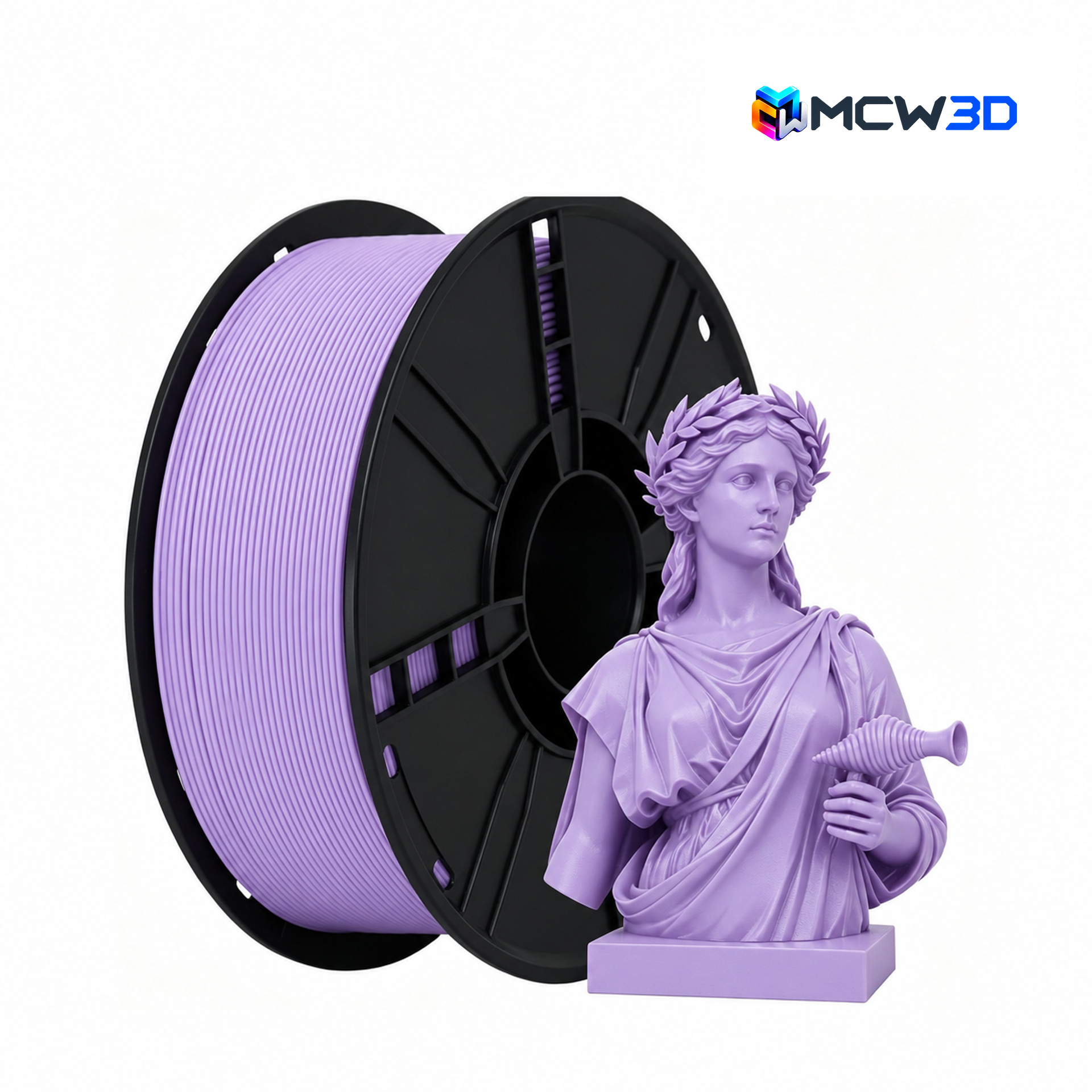 Filamento PLA Fosco 1,75 mm · 1 kg · Roxo