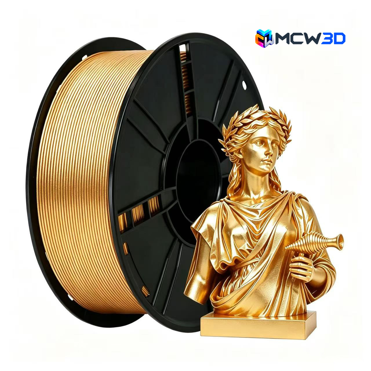 Filamento PLA 1,75 mm · 1 kg · Dourado